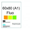 Affiches Fluo 60x80 (A1)
