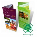 Brochures ecologique A4 12 pages (avec couverture 300g)