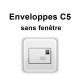 Enveloppes C5 sans fenêtre (A5)